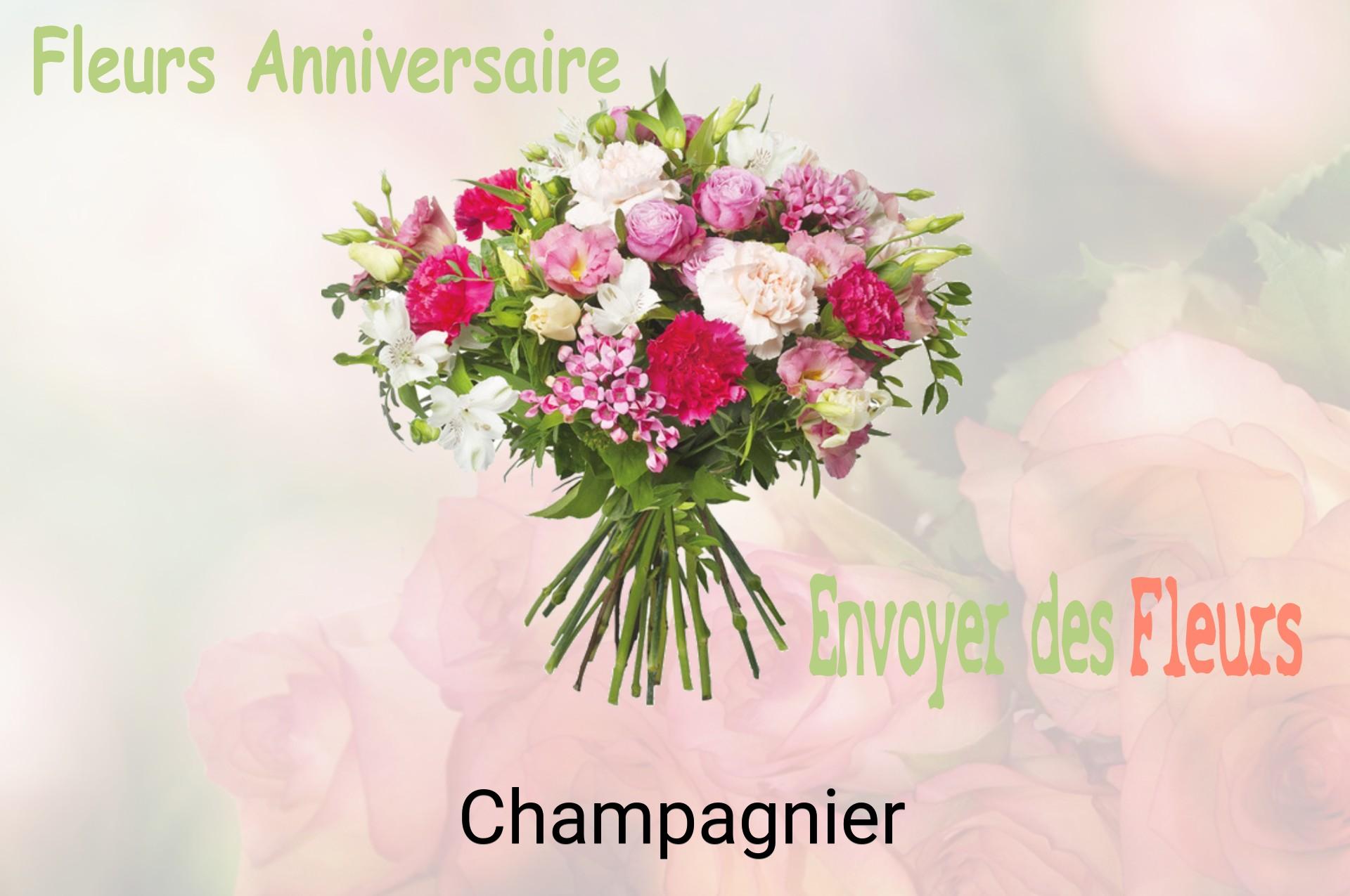 Bouquet de fleurs d’anniversaire livré à Champagnier